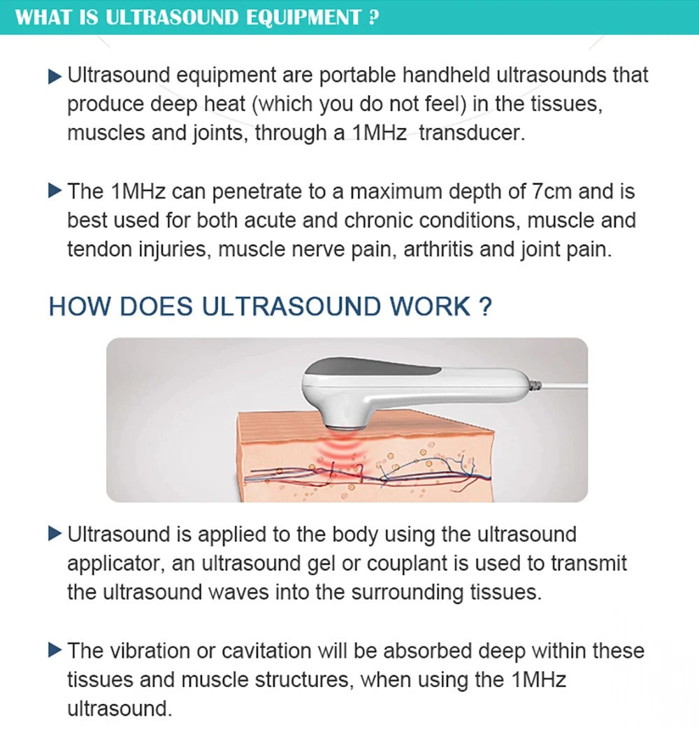 Ultrasonic Therapy Machine