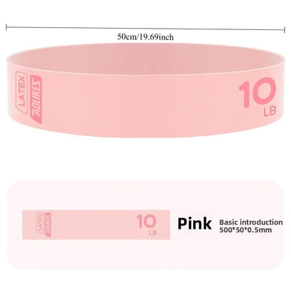 Latex Non-Slip Stretch Bands